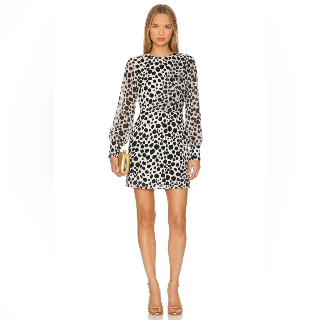 Msgm Animal Print Mini Dress Size M(42)